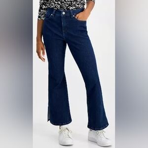 INC High Rise Flare Leg Jeans Size 18